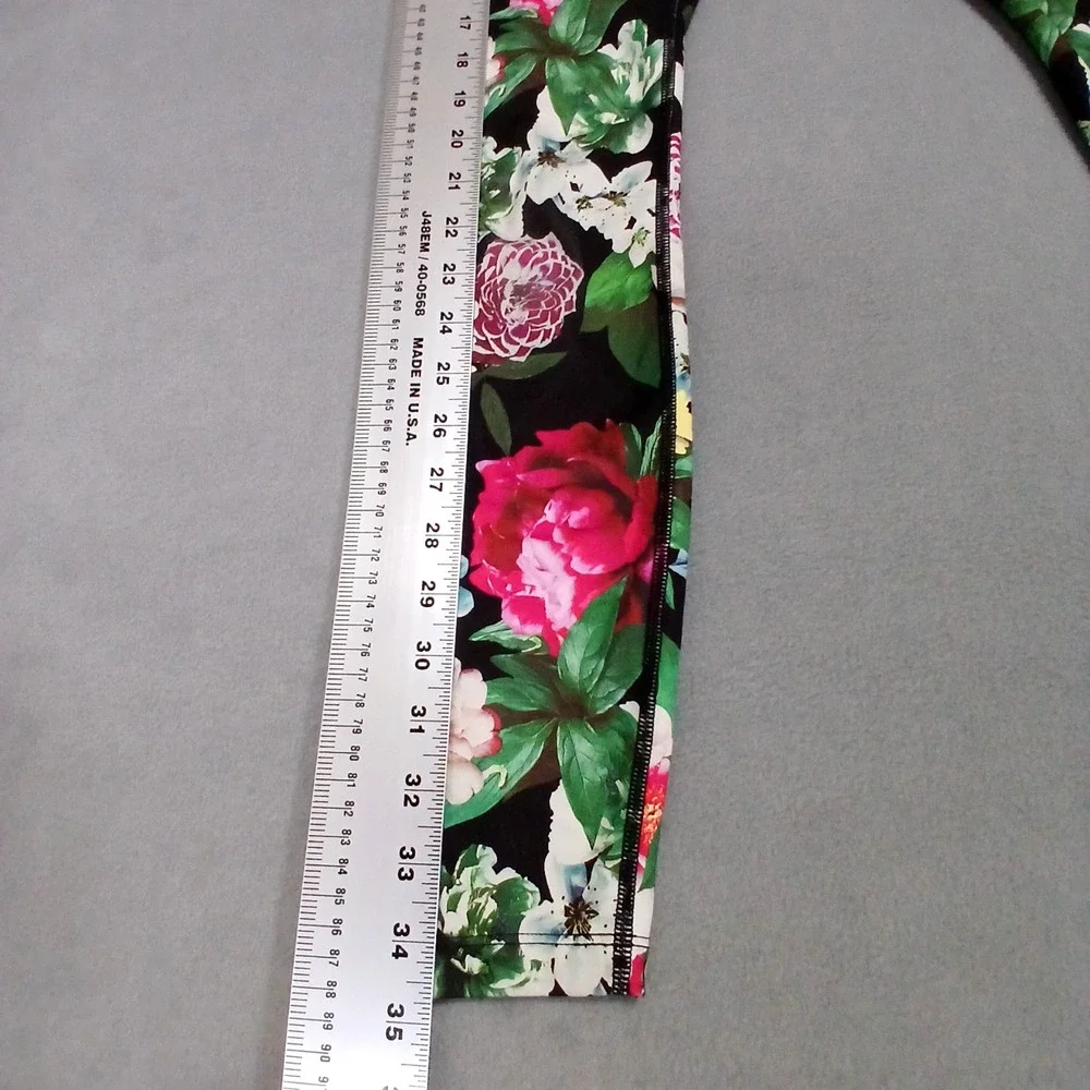 Nike Drit Fit Leggings Floral Woman's Training‎ Running Full Length Size Small